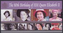 Tristan da Cunha, Mi Bl. 49**, KW € 4.00. Queen Elisabeth II