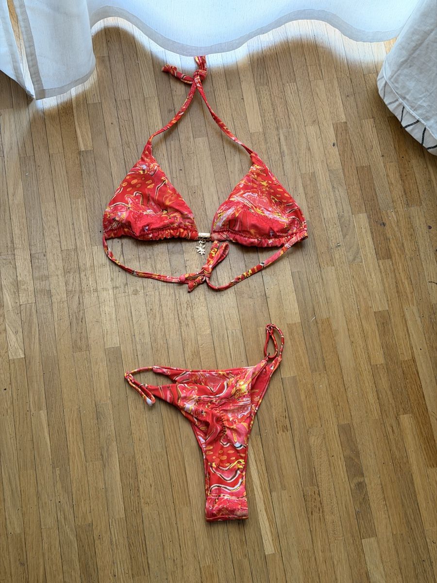 Badekleider & Bikinis: Maillot de bain orange deux pièces – Neu und originalverpackt aus Le Lignon von Ana2831 2
