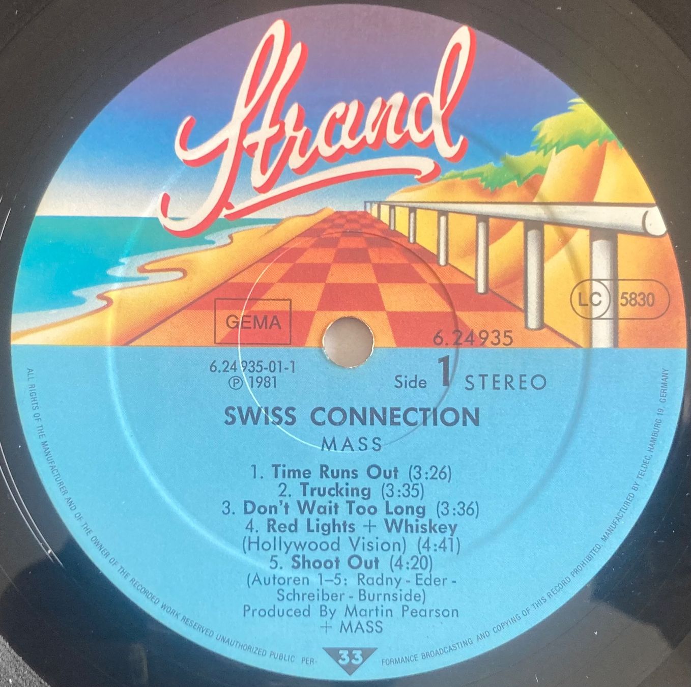 Dischi in vinile: MASS - SWISS CONNECTION – Usato da Poliez-Pittet venduto da Newtown-Records 2