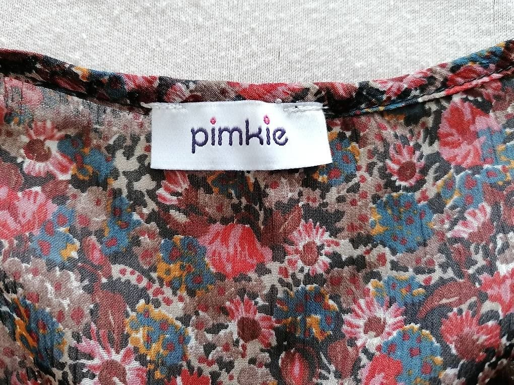 Pimkie Camicette: Blusentop- Shirt mit Blumenmuster, Gr. S – Usato da Basel venduto da Nofretete39 4