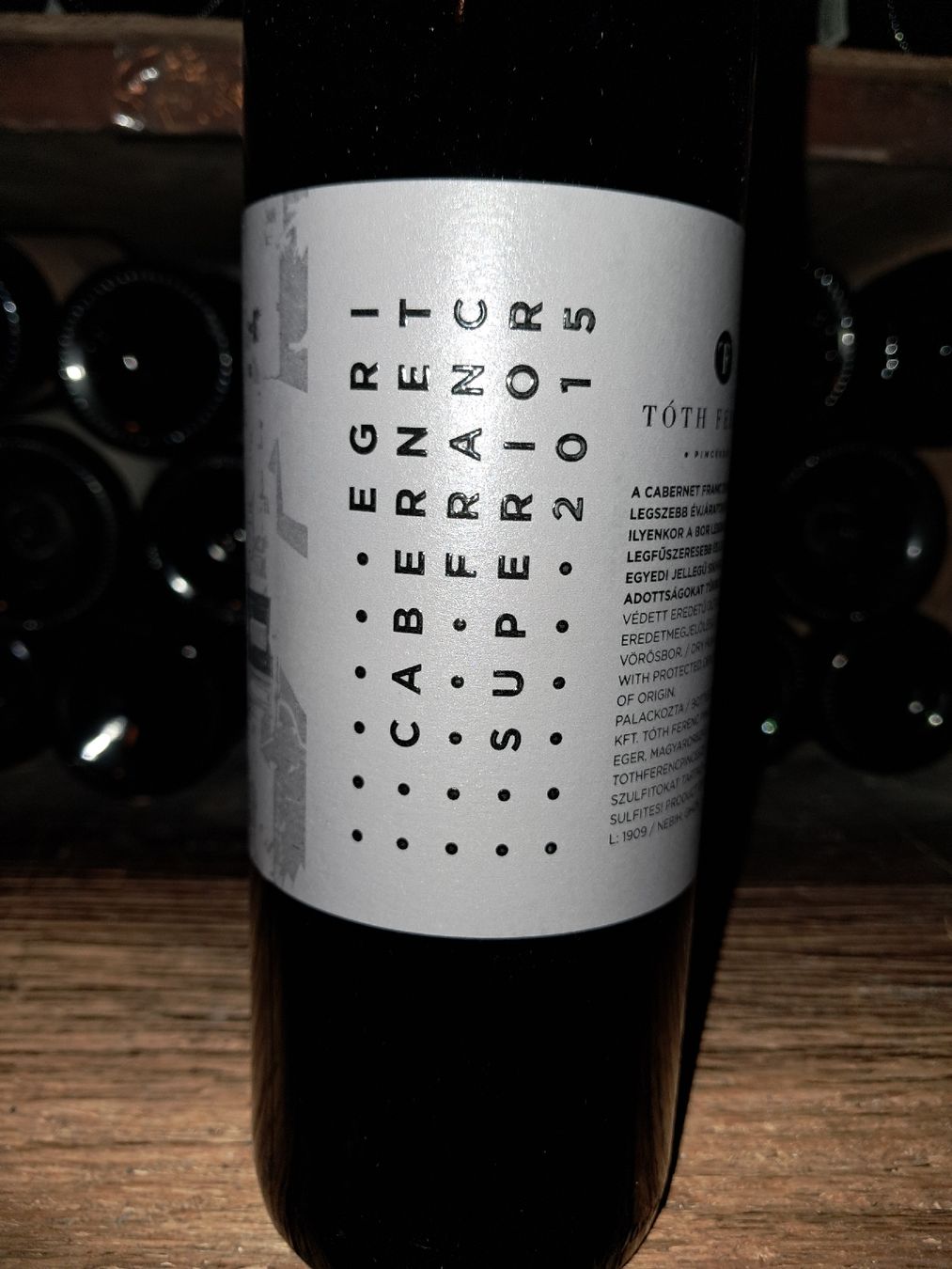 Vino: Egri Cabernet Franc Superior millésime 2015 – Nuovo e nell'imballaggio originale da Le locle venduto da juliensaran 2
