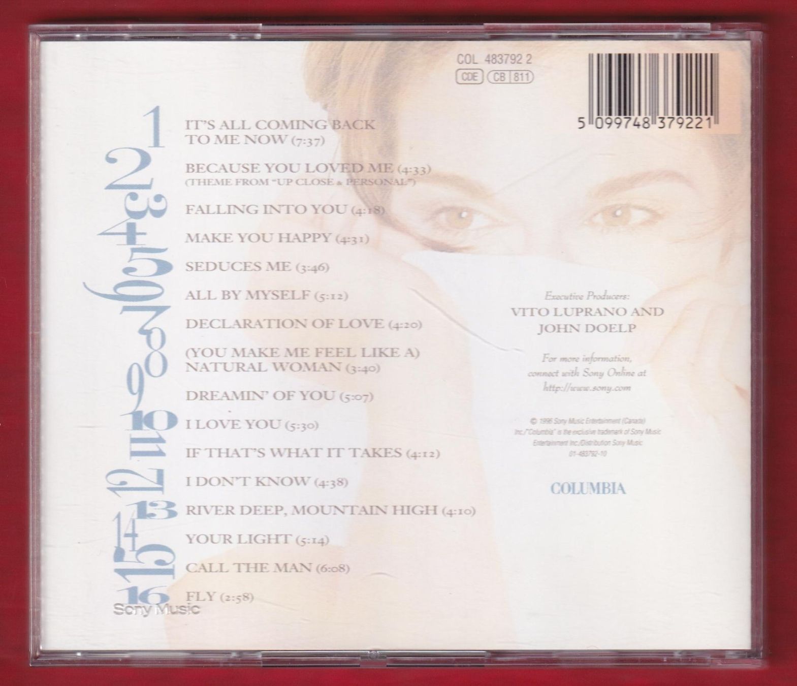 CD: Celine Dion - Falling Into You (CD) – Usato da Zürich venduto da Pfluftl2000 1