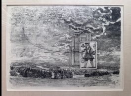 Lithographie von Emil Häfelin