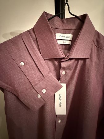 Chemise Calvin Klein pour homme – Neuve avec étiquette