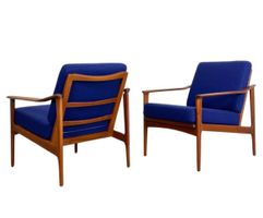 2x Teak Easy Chair Ib Kofod-Larsen 60s