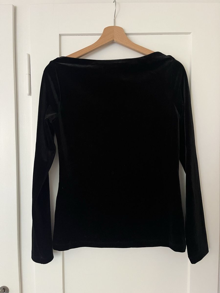 Armani Top: Samt Langarm Shirt Armani Exchange – Usato da Zürich venduto da ale_t 1