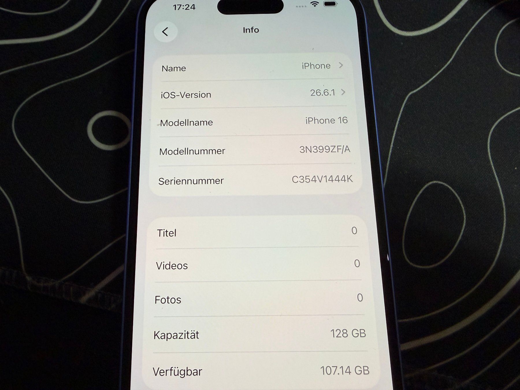 Apple Handys / Smartphones: Iphone 16 128Gb#65 – Gebraucht aus Au SG von bah_6f5w 4