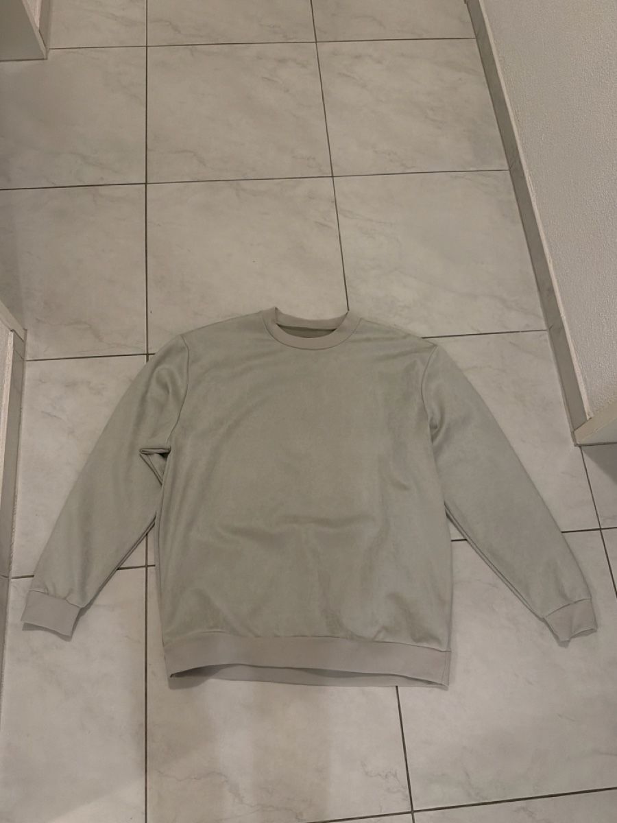 Pullover & Sweatshirts: BoohooMAN Pullover Wildlederoptik beige Grösse M neu – Neu und originalverpackt aus Oftringen von Kad.Ha