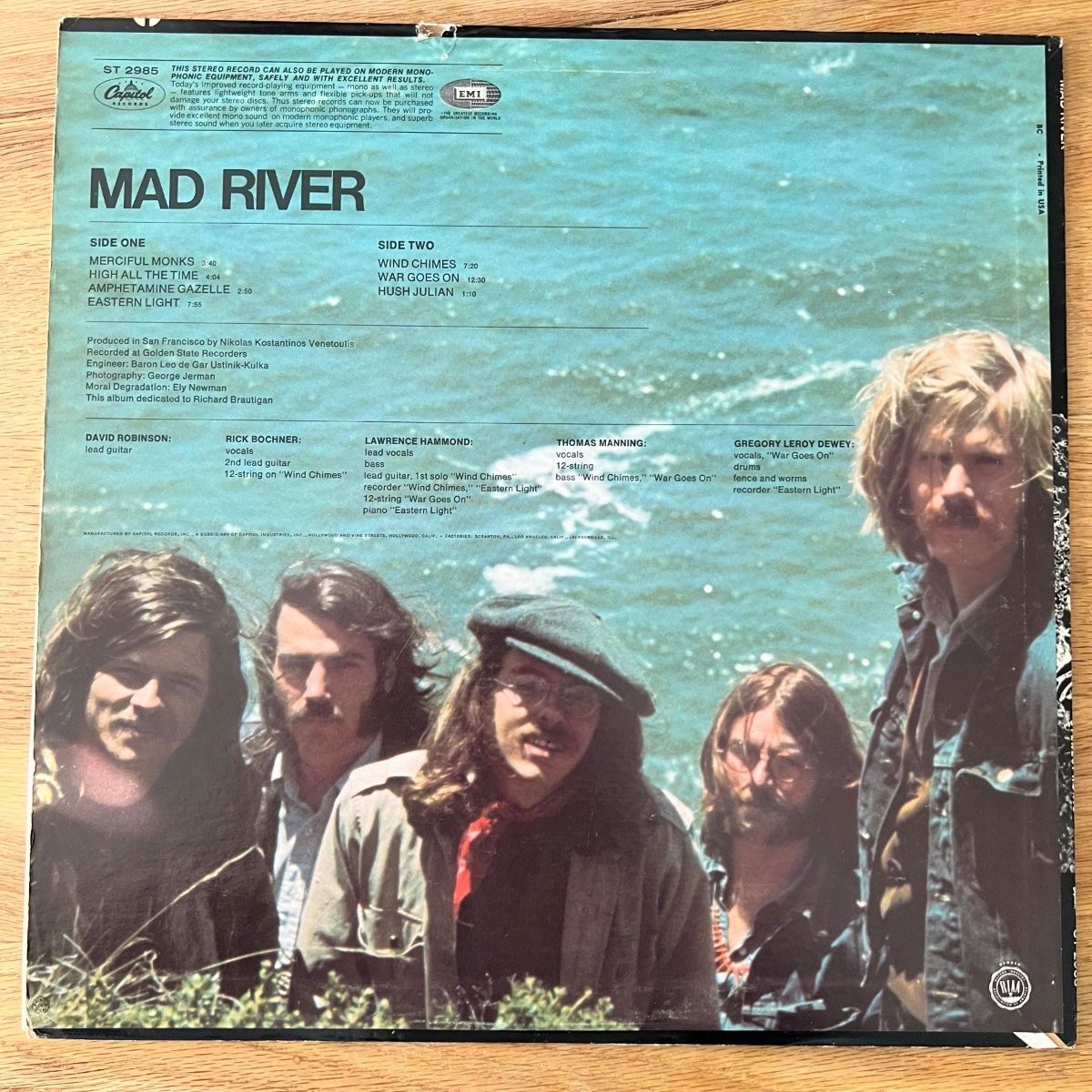 Schallplatten: Mad River - Same / 1. US-Press. 1968 – Gebraucht aus Gais von soundcave57 1