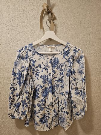 Leichtes H&M Sommerblüsen Gr. S, wie neu