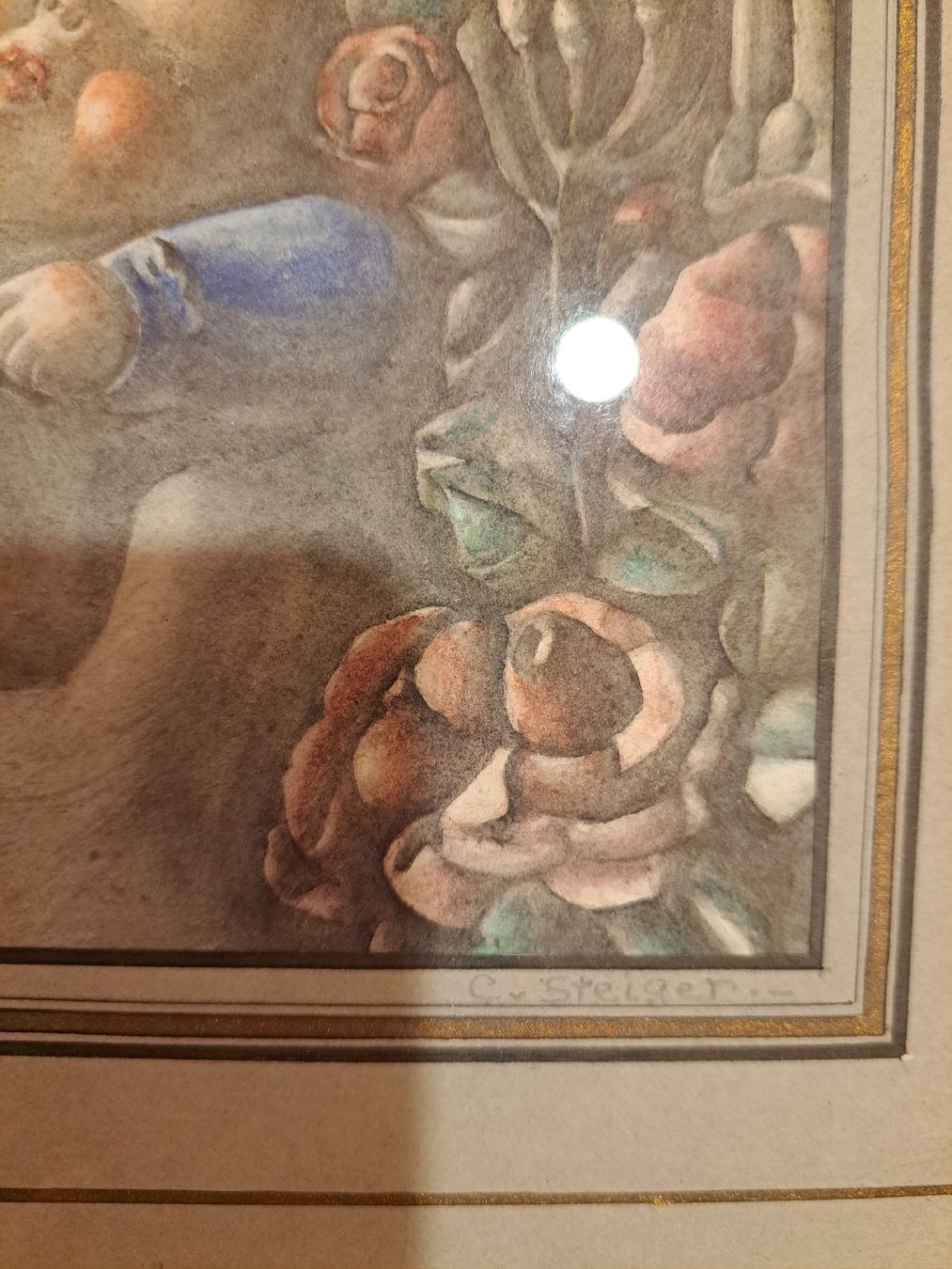 Dipinti: Antikes Aquarell Bild – Usato da Rehetobel venduto da hobirot01 5