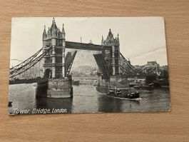 Alte Ansichtskarte London Tower Bridge - Rarität!