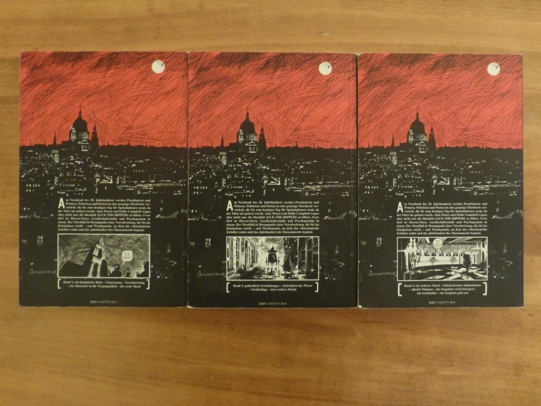 Fumetti: From Hell Alan Moore Eddie Campbell Horror Krimi – Usato da Zumikon venduto da psisound 1