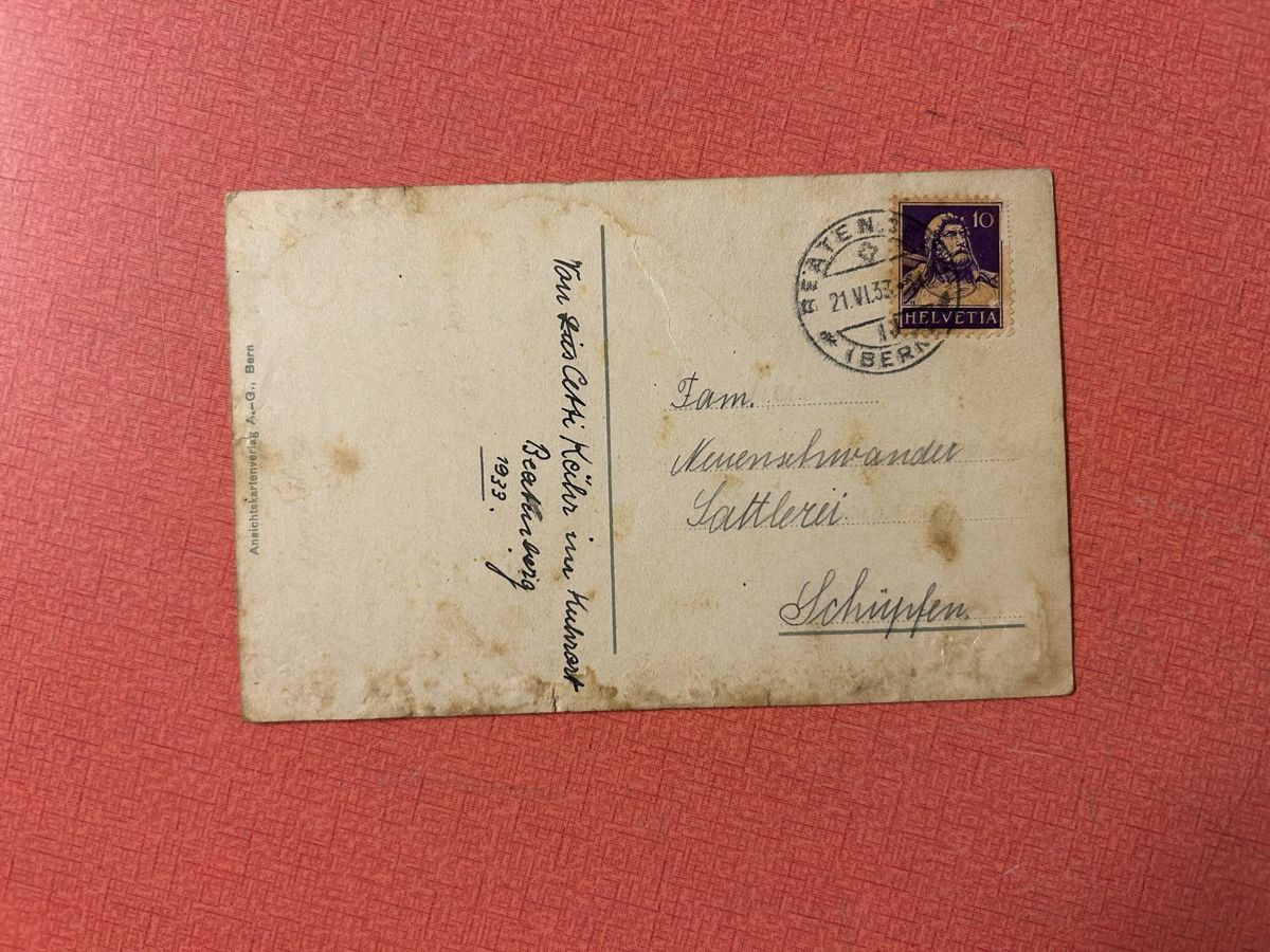 Cartoline postali: Ansichtskarte St. Beatenberg 1933 alt Sammlerstück – Usato da Lanzenhäusern venduto da vic63 1