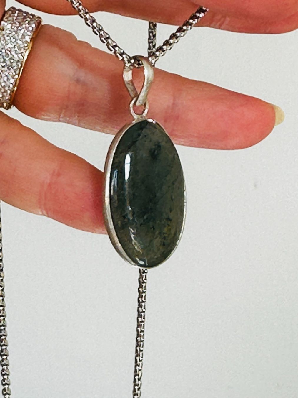 Catenine: Labradorite necklace – Nuovo e nell'imballaggio originale da Genève venduto da AGBERG 4