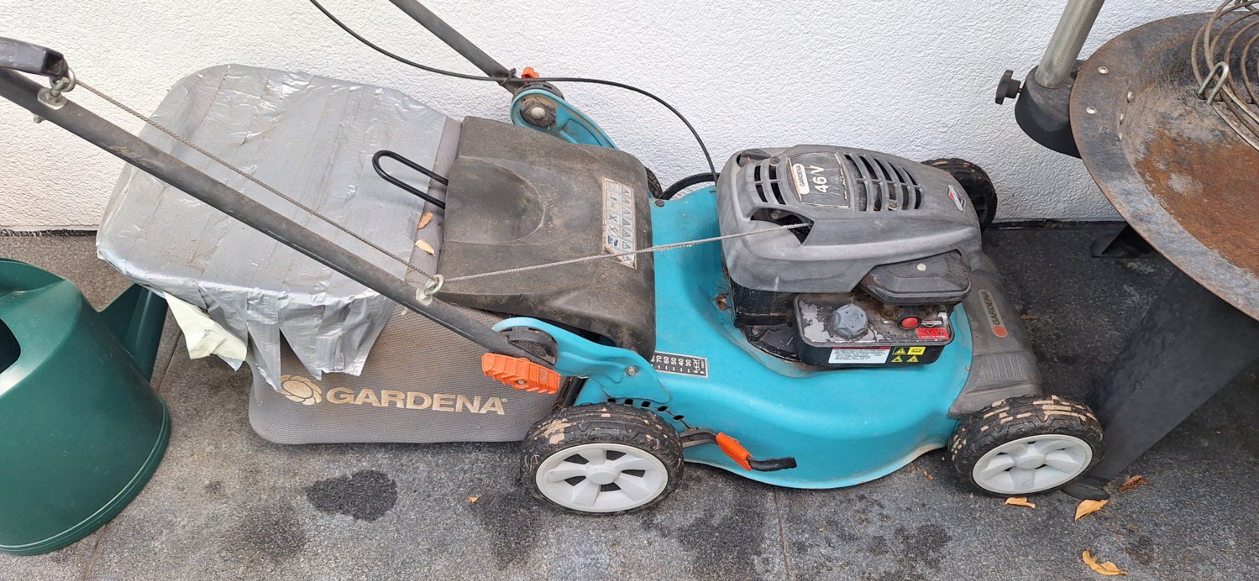 Gardena Rasenmäher: Rasenmäher Gardena 46V/ Benzin – Gebraucht aus Richterswil von uscars 1