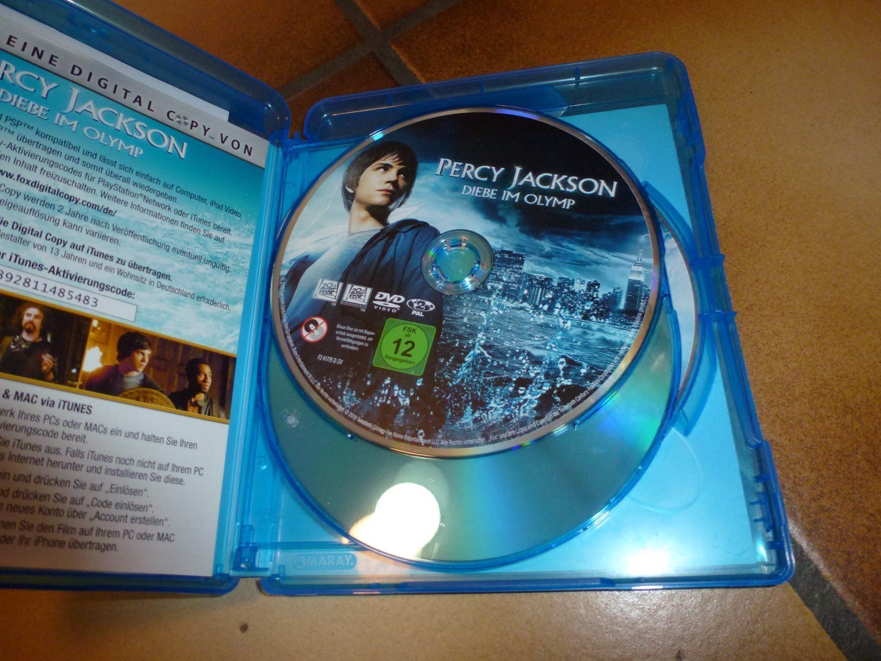 Tutti i DVDs: Percy Jackson - Diebe im Olymp BLU-RAY – Usato da Olten venduto da Disc-Verkauf 1