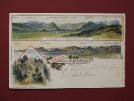 AK Gruss von der Meldegg 1901 !