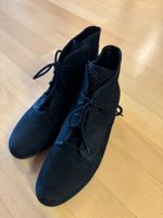 Elegante Stiefeletten Gabor Wildleder mit Pailletten