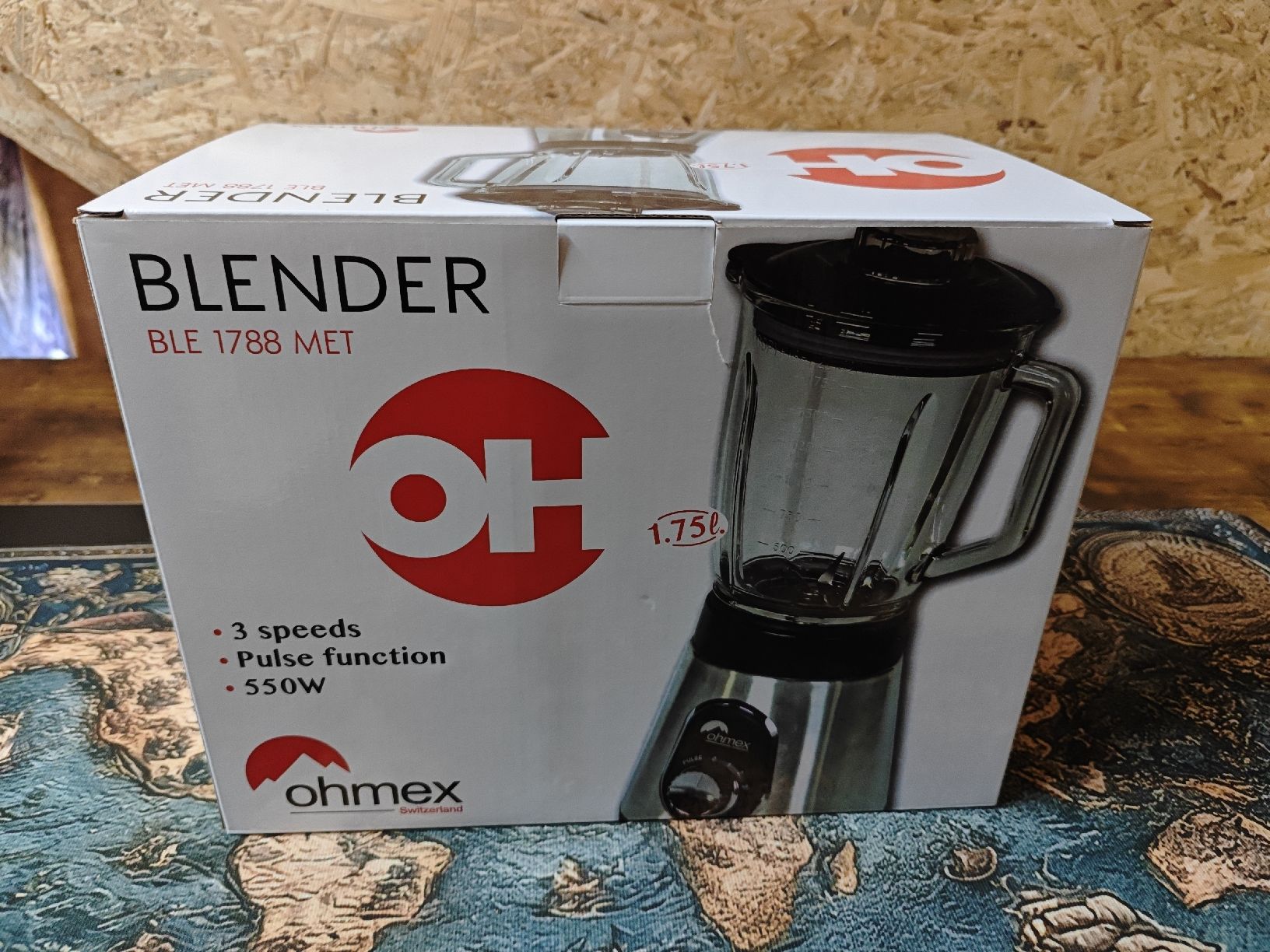 Elettrodomestici da cucina: Ohmex Blender BLE 1788 MET – Nuovo (secondo la descrizione) da Wittenbach venduto da stefange