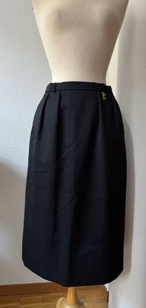 Jupe crayon Burberrys noire en laine taille 8-34
