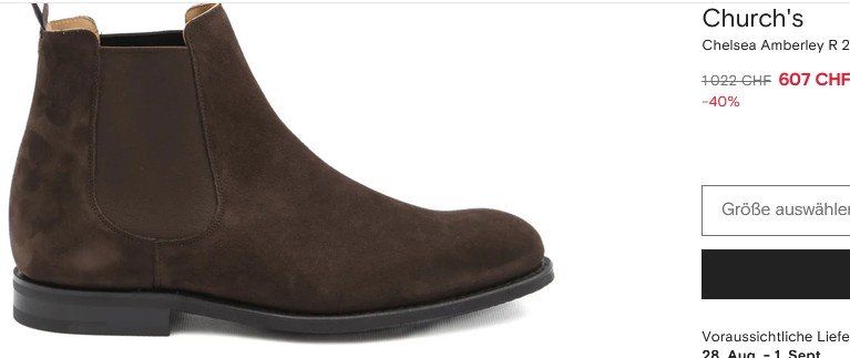 Church's Herrenschuhe: Church's Boots / bottes 39 – Gebraucht aus Collonges von arashee 2