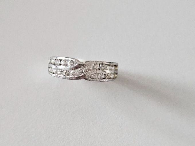 Anelli: Silberring 925 mit Zirkonia, Grösse 50 – Usato da Urdorf venduto da Colina 1
