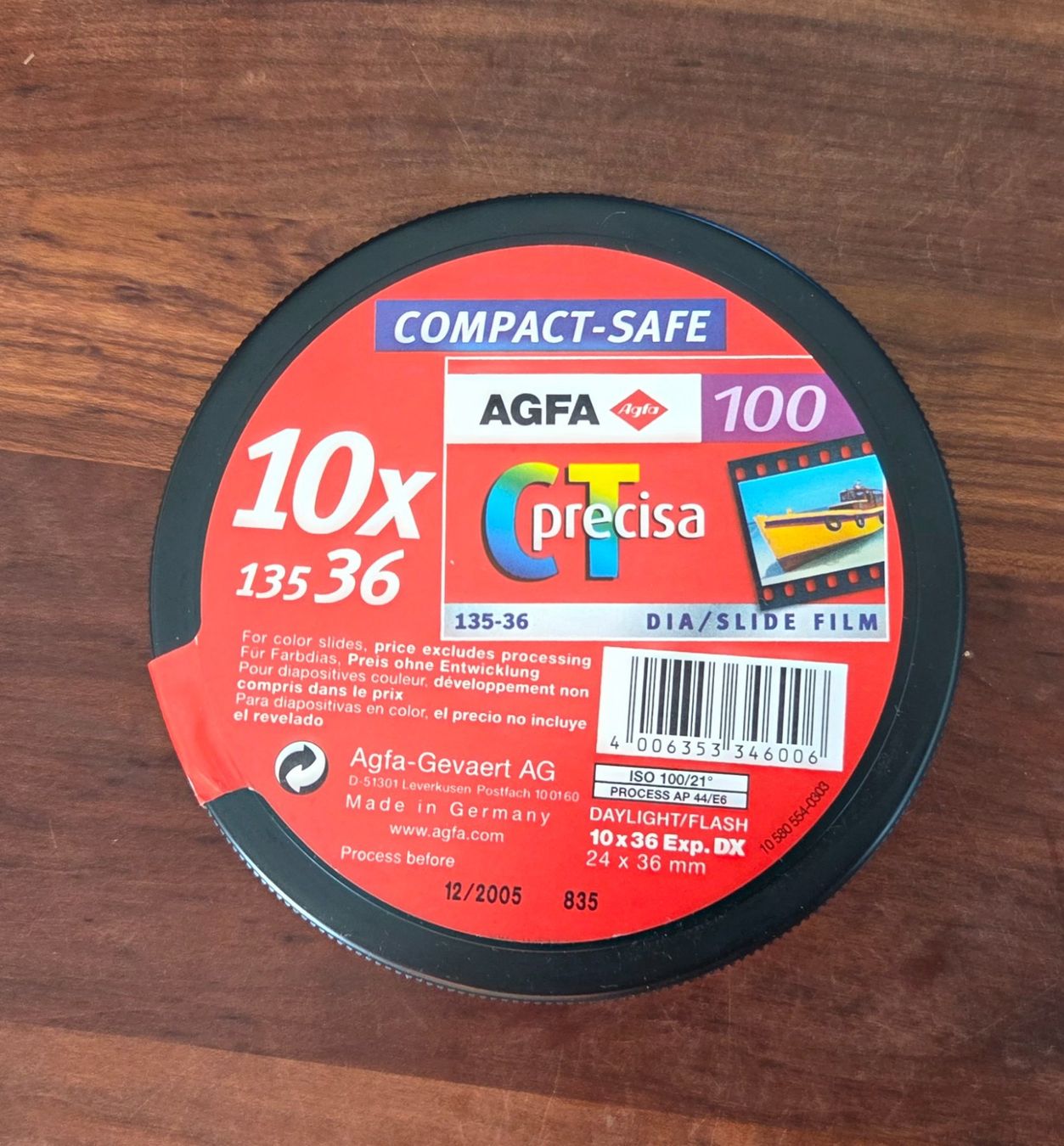Filme: 10 Agfa CT Precisia 135 36 – Defekt aus Baden von Digit6 1