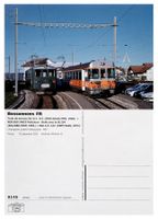 Bossonnens Palézieux Veveyse Fribourg Bahn TPF GFM Be 4/4