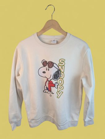 Snoopy "Joe Cool" Sweatshirt | Korean Streetwear