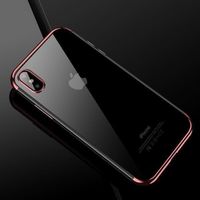 iPhone Xs / X Silikon Cover TPU ROSÉ