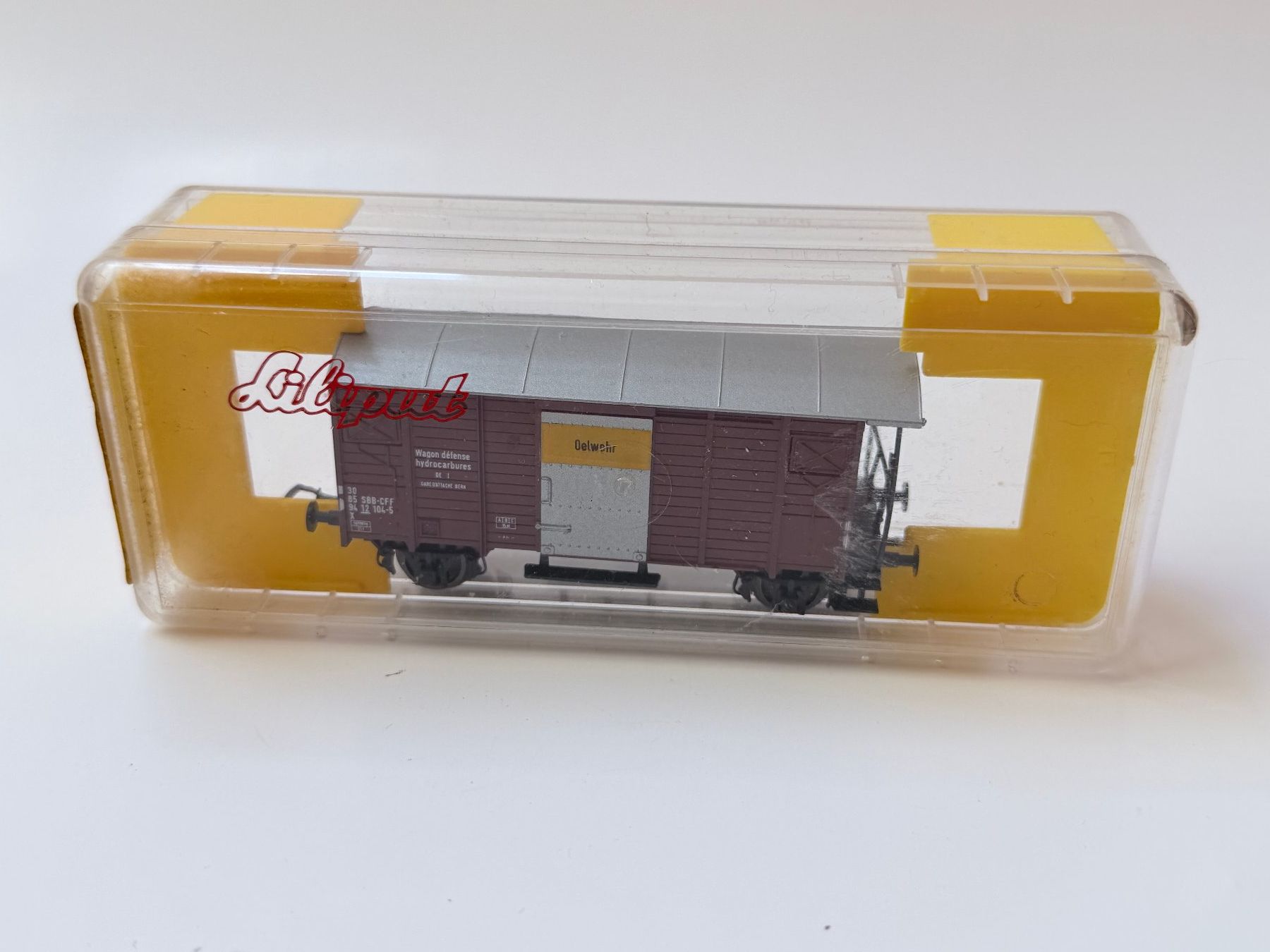 Liliput Modellini di ferrovie: SBB Oelwehr Güterwagen Liliput – Usato da winterthur venduto da felix27 5