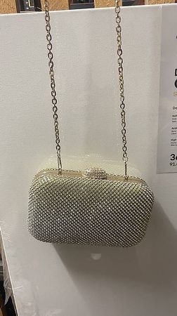  Elegante Strass-Clutch / Abendtasche