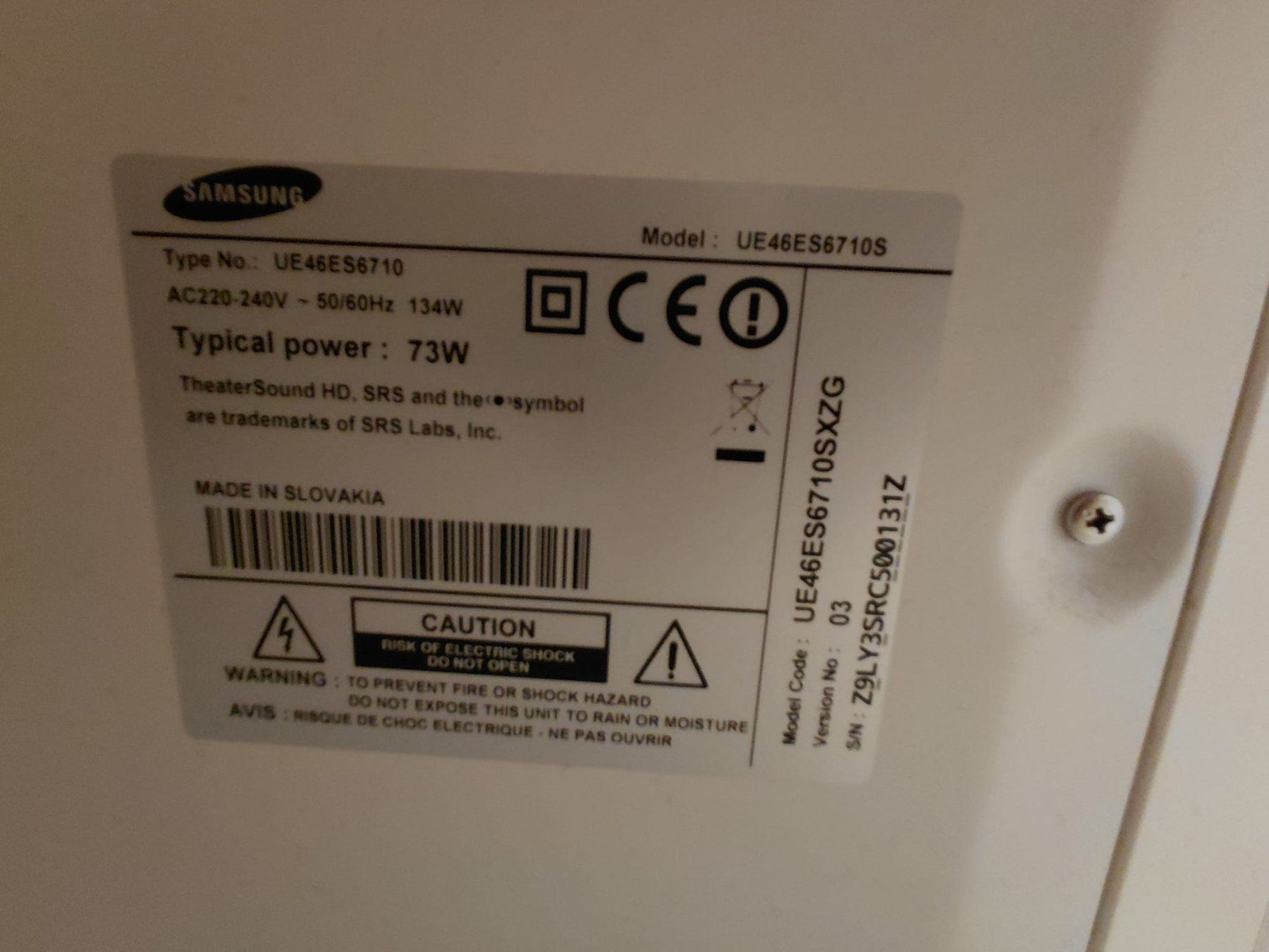 Televisori: Samsung TV, inkl. 3D Brille – Usato da Frauenfeld venduto da Alex820 2