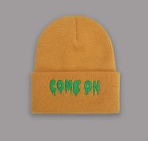 GELBE STRICKMÜTZE *COME ON* NEU+OVP