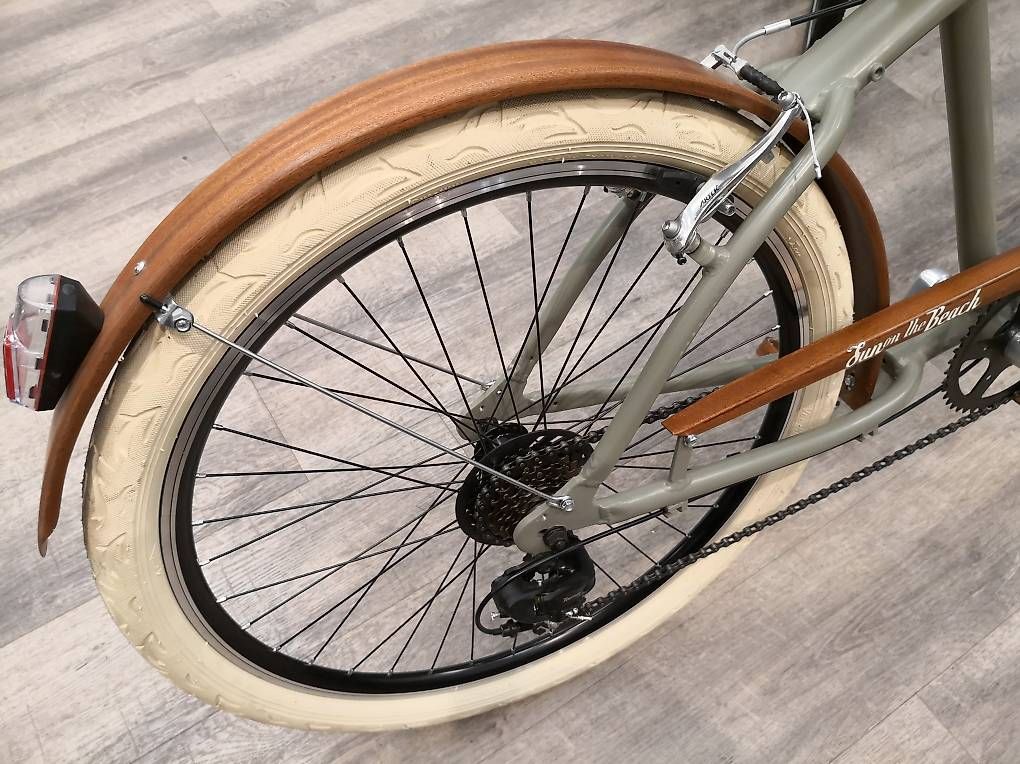 Biciclette: Beach Bike Holzaplikation – Usato da Lyssach venduto da Hoferbike 4