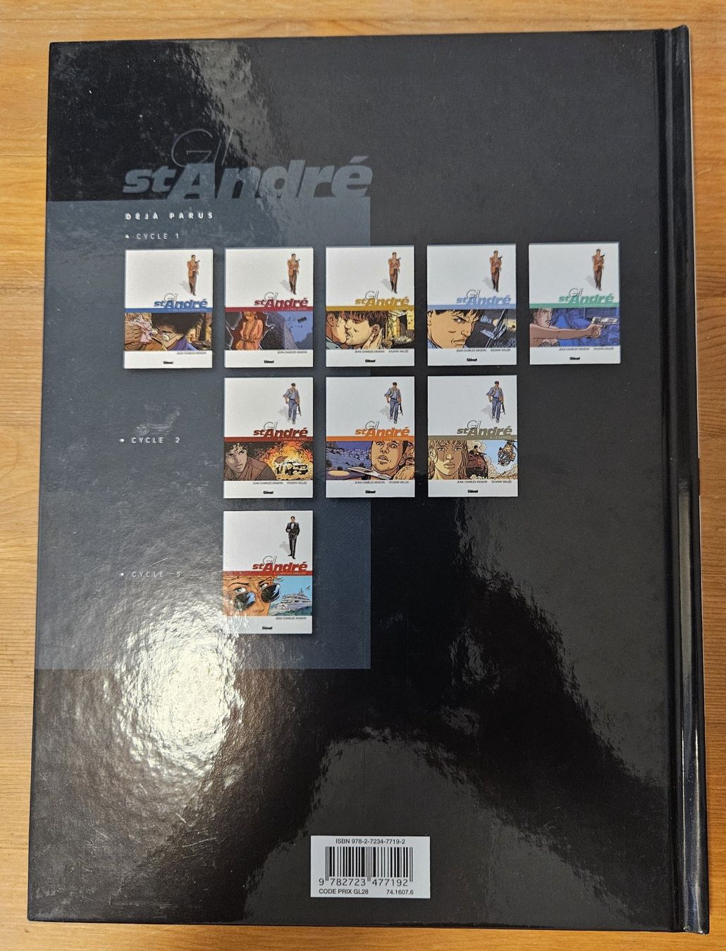 BD: Gil St André N 2 (T.B.E.)  La face cachée – D'occasion à Prévonloup par bitume1975 1