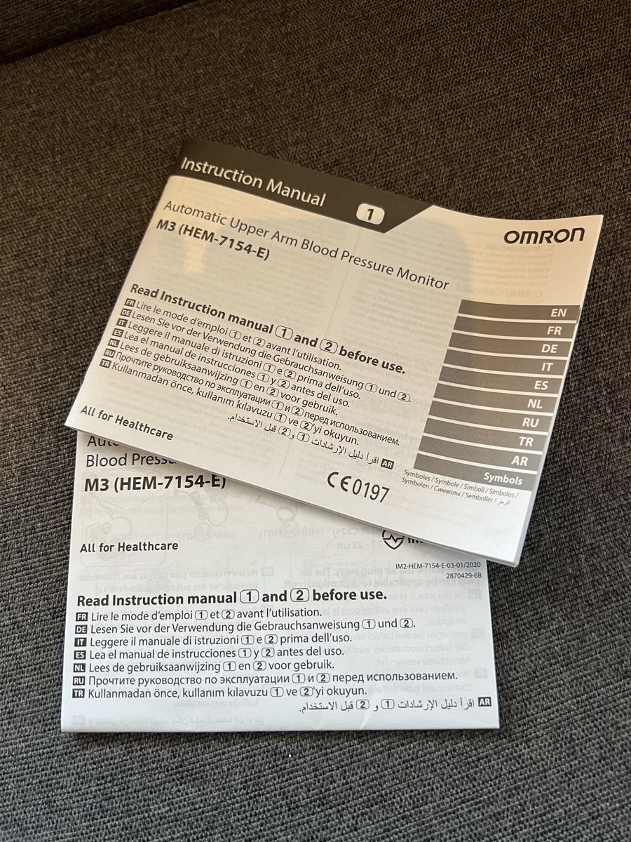 Omron Medizinische Geräte: Omron M3 Blutdruckmessgerät Oberarm  – Gebraucht aus Thun von Lara1976 3