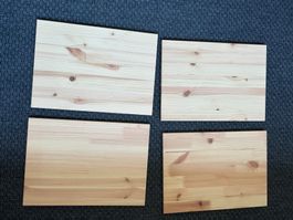 IKEA TROFAST boards white stained pine 30 cm 4 pieces