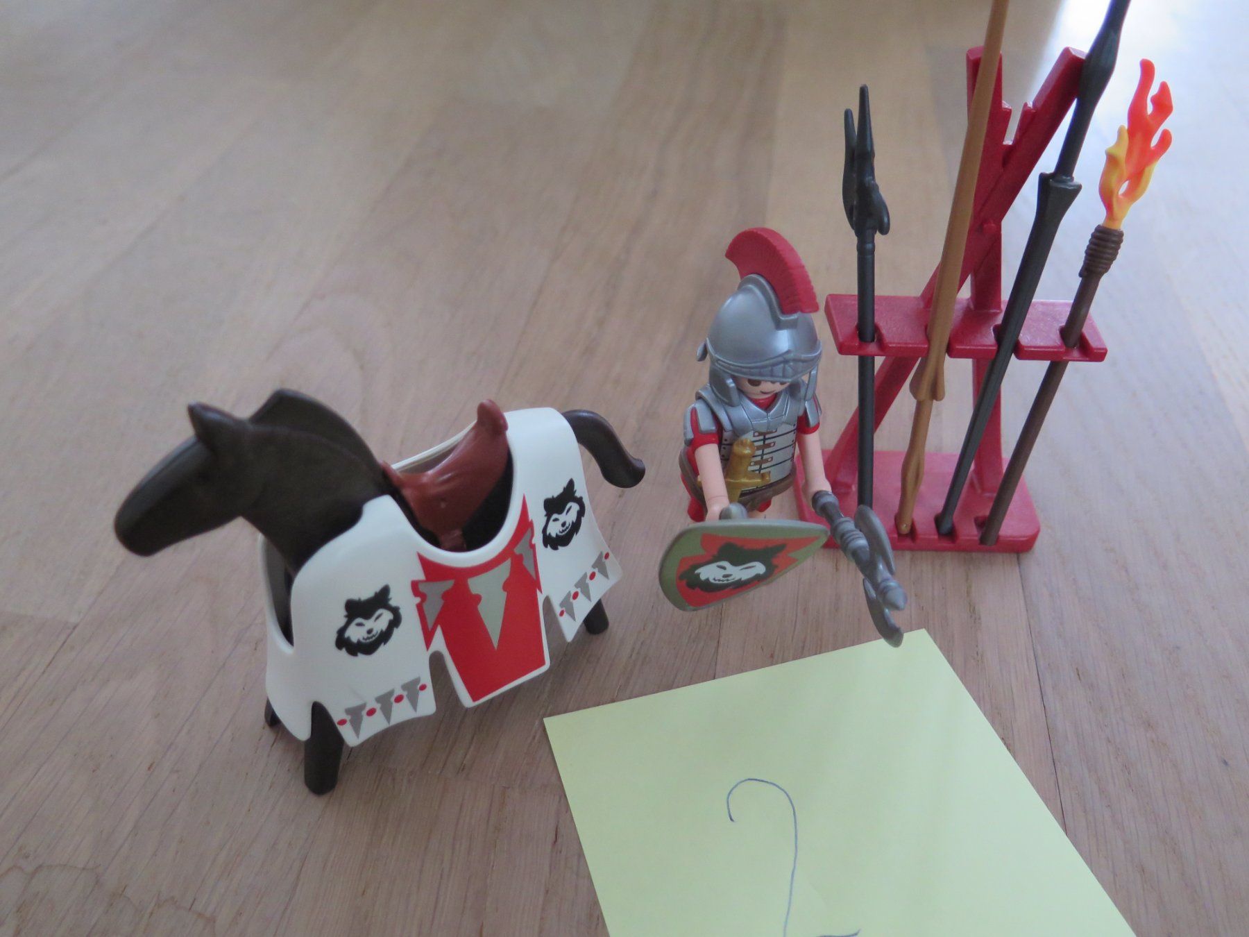 Figuren: Playmobil-Ritter mit Pferd – Gebraucht aus Rafz von JJPuu2