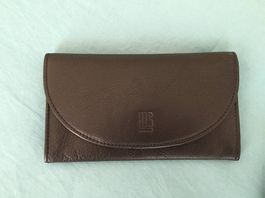 HIS Portemonnaie Leder schwarz p23
