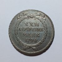 1/2 Taler 1794 Zürich ss-vz