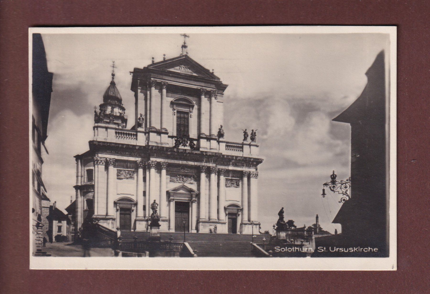 Cartes postales: SOLOTHURN - St. Ursuskirche - 1928 – D'occasion à Pully par nicecards-shop