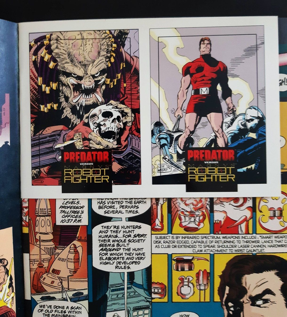 Fumetti: PREDATOR VS MAGNUS ROBOT FIGHTER 1-2 COMPLETE SERIE DH 1992 – Usato da Lugano venduto da YouWantUS 6