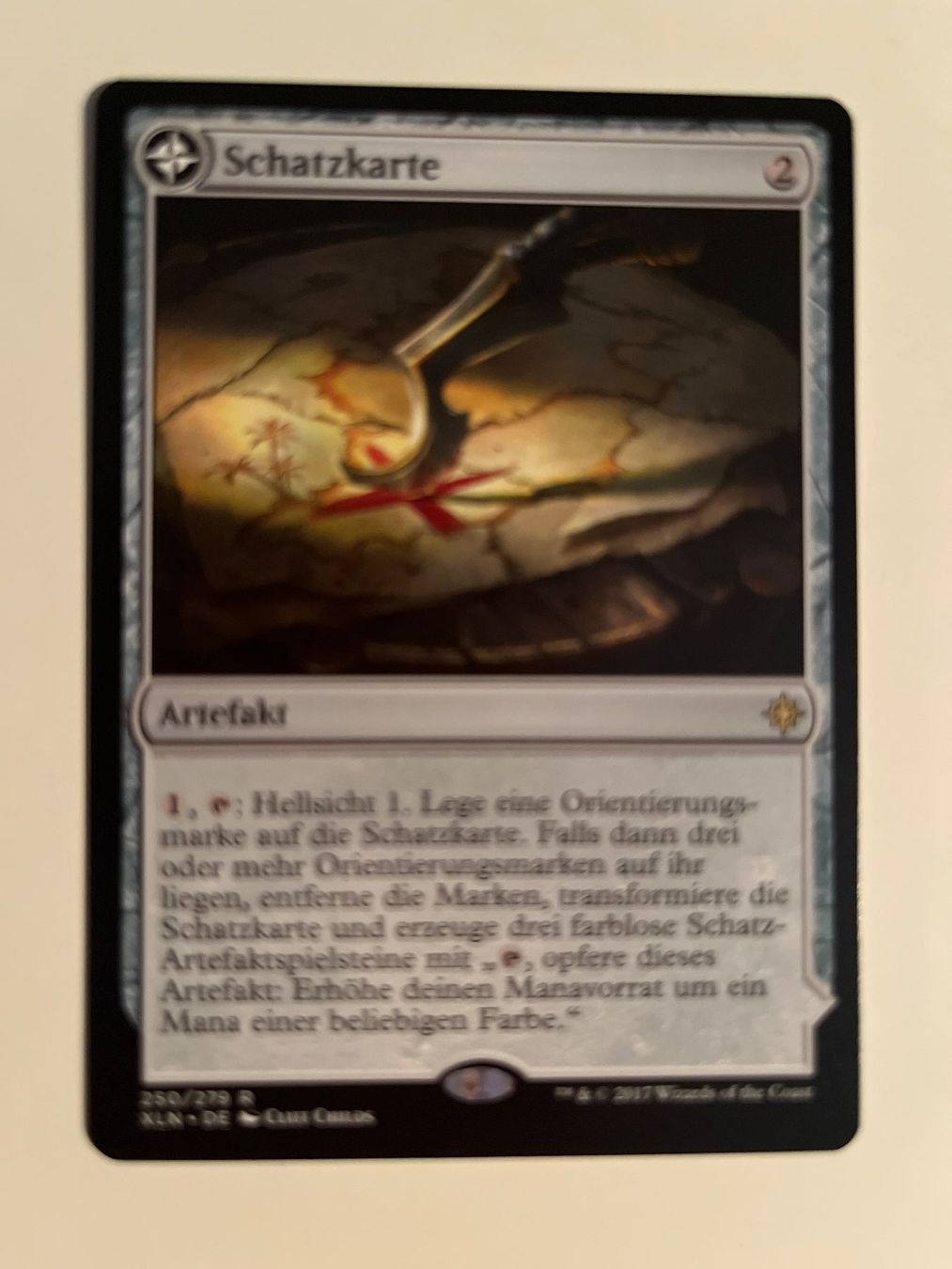 Magic The Gathering Carte collezionabili: 1 x Schatzkarte - Magic: The Gathering - MtG – Usato da Kriens venduto da Shadi1980