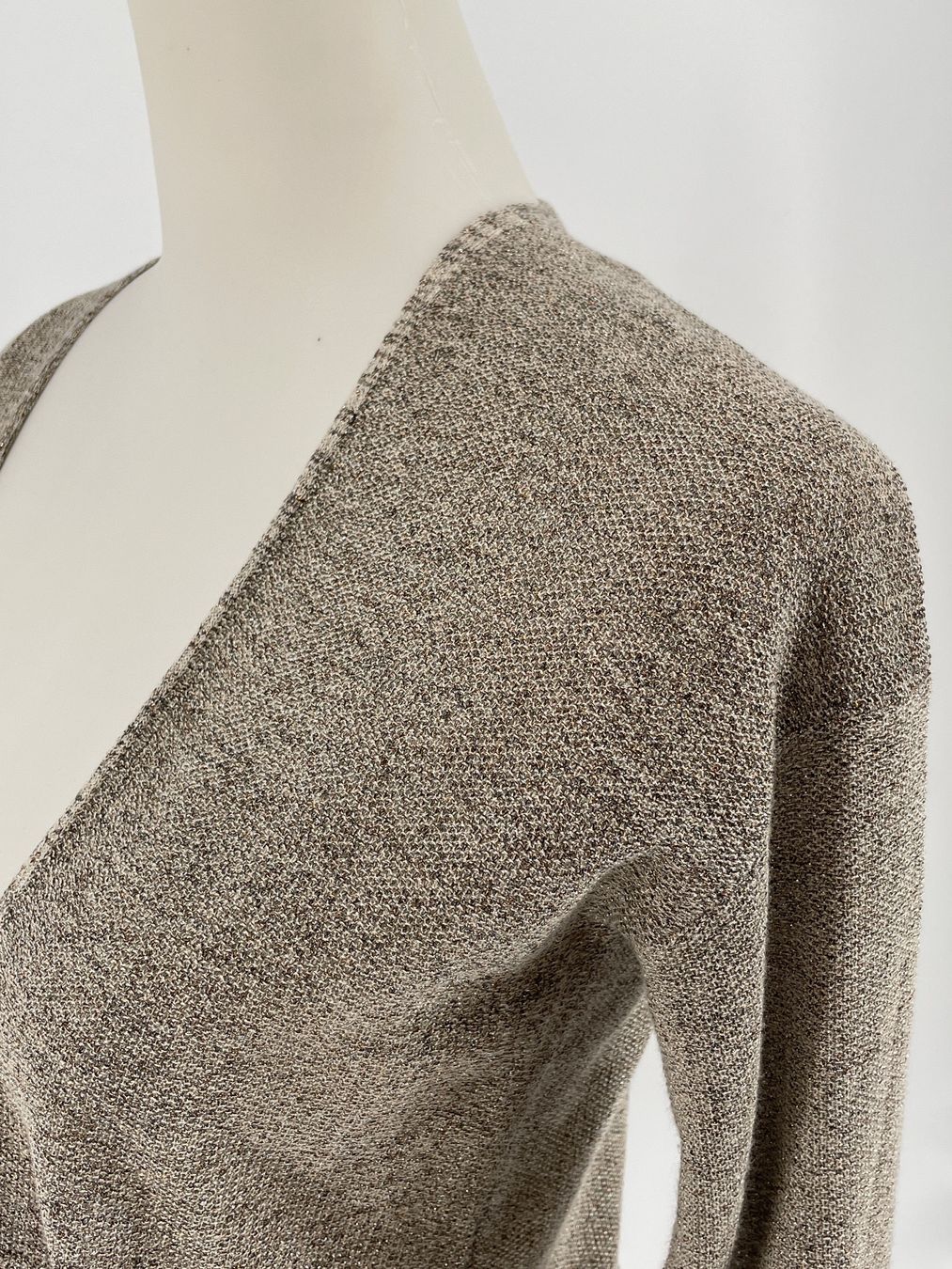 Pullover & Sweatshirts: Strickjacke mit Lurex Gr. M von Zebra – Gebraucht aus Auenstein von moin. 2