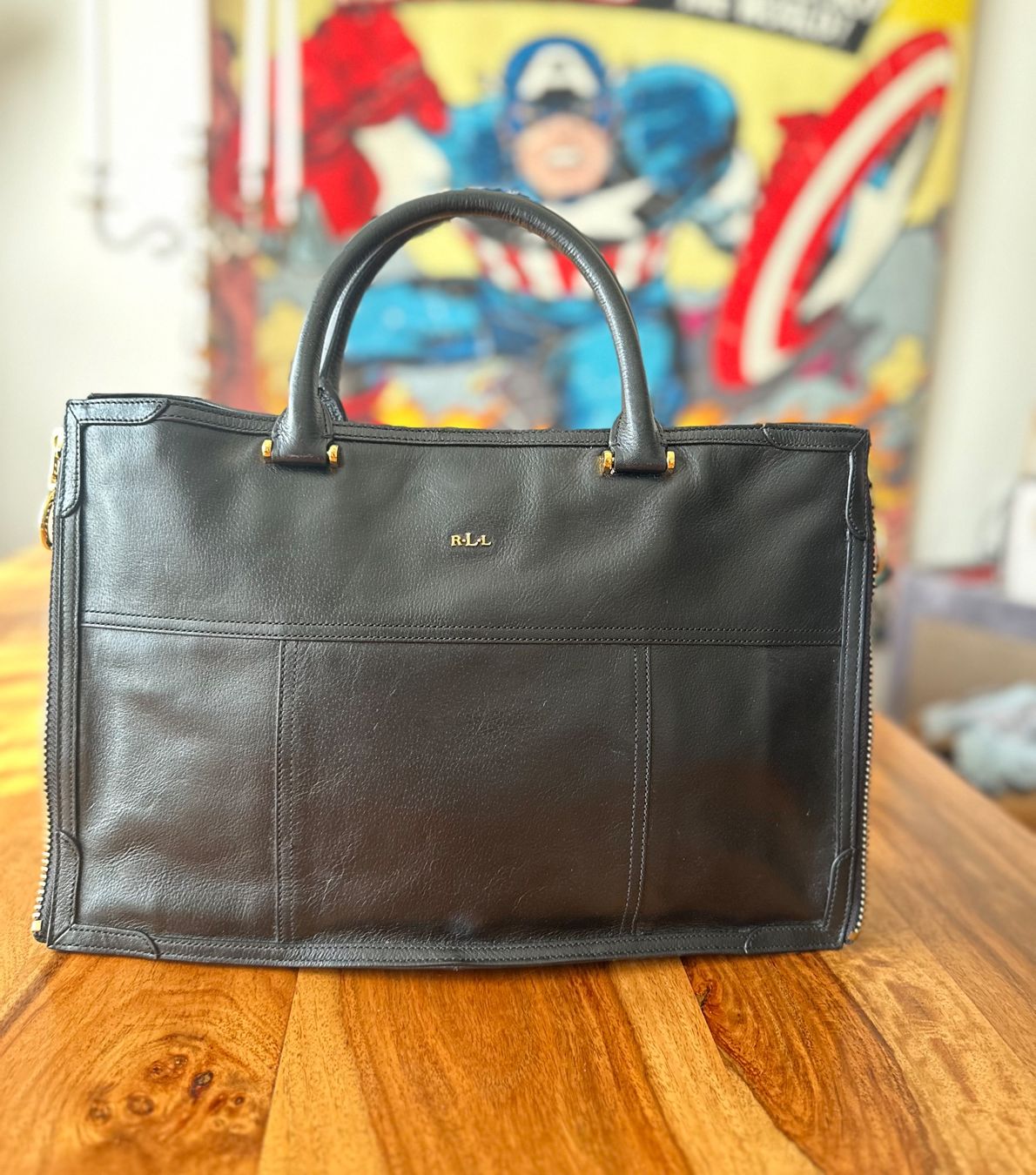 Ralph Lauren Taschen für Damen: Ralph Lauren Vintage Ledertasche Damen – Gebraucht aus Liestal von Ballybs
