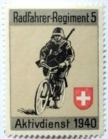 Soldatenmarke 2.WK, Radfahrer Regiment 5, Wi Rdf 17