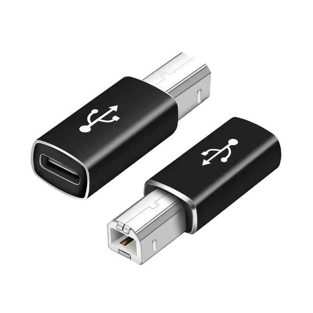 Unità & Adattatore: USB-C / Typ C weiblich auf USB 2.0 B MID – Nuovo e nell'imballaggio originale da Aesch BL venduto da Elektronik_Laden 7