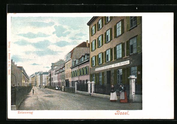 Cartoline postali: Basel, Restauration zur Einigkeit von Fr – Usato da Berlin venduto da bartko-reher